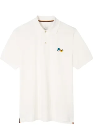 Paul Smith Topp, Herr, M, Bomull, Paint Splatter Pikétröja