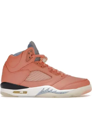 Jordan Skor, Herr, 42 1/2 EU, Crimson Bliss Retro Sneakers