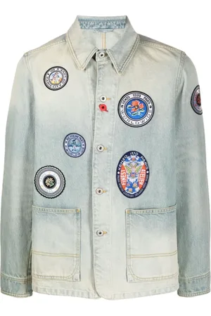 Kenzo Jacka, Herr, M, Denim, Bronze Denim Jacka