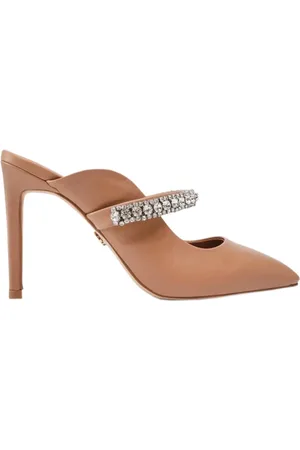 Kurt Geiger Skor, Dam, 40 EU, Läder, Kamelfärgade pumps i läder