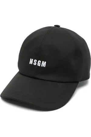 Msgm Accessoarer, Herr, ONE Size, Bomull, Svarta hattar och kepsar för män