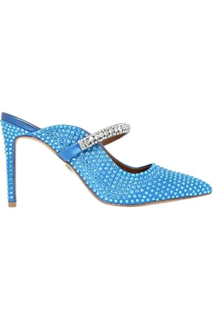 Kurt Geiger Skor, Dam, 37 EU, Läder, Crystal Slip-On Sandaler
