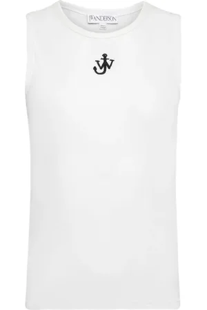 J.W.Anderson Topp, Dam, XS, Bomull, Anchor Logo Tank Top