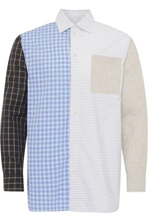J.W.Anderson Skjorta, Herr, M, Bomull, Patchwork Bomullsskjorta