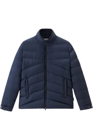 Woolrich Jacka, Herr, S, Bomull, Högkragig vadderad jacka