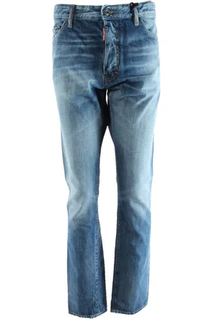 Dsquared2 Jeans, Herr, L, Bomull, Cool Guy Blå Jeans för Herrar