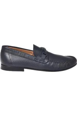BALDININI Skor, Herr, 39 EU, Loafer in tumbled leather
