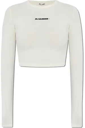 Jil Sander Topp, Dam, M, Swim Top med tryckt logo