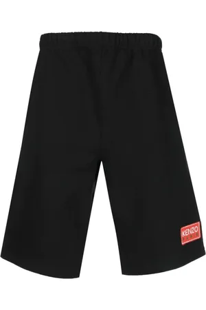 Kenzo Shorts, Herr, S, Bomull, Paris Logo Klassiska Shorts
