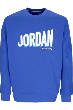 Jordan Sweatshirts & Hoodies, Herr, L, Bomull, Graphic Fleece Crewneck
