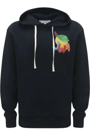 J.W.Anderson Sweatshirts & Hoodies, Dam, S, Bomull, Lemon Print Hoodie