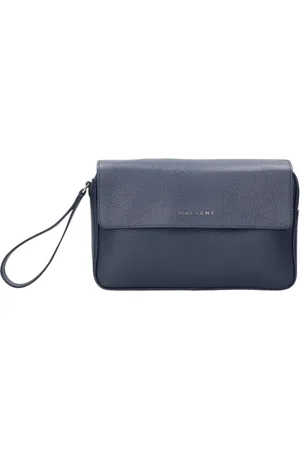 Orciani Väska, Herr, ONE Size, Läder, Blå Läder Clutch Väska