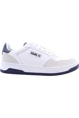 Karl Lagerfeld Skor, Herr, 42 EU, Läder, Lyxiga Polonia Sneakers