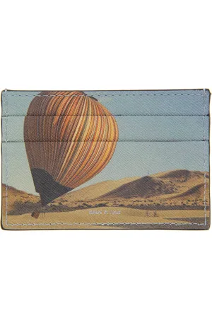 Paul Smith Accessoarer, Herr, ONE Size, Läder, Svart Hot Air Balloon Korthållare