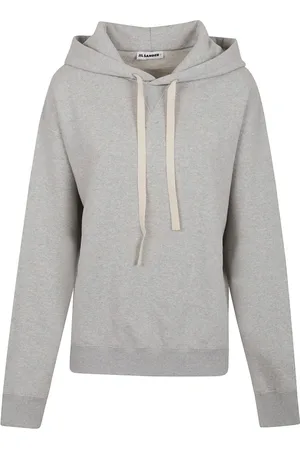 Jil Sander Sweatshirts & Hoodies, Dam, XS, Bomull, Grå Sweatshirt för Kvinnor Casual Outfits