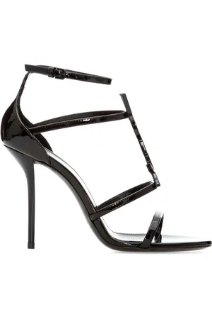 Saint Laurent Skor, Dam, 40 EU, Snygga Sandaler för Sommardagar