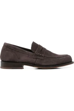 TRICKERS Skor, Herr, 42 1/2 EU, Läder, Klassisk Läder Loafer Sko