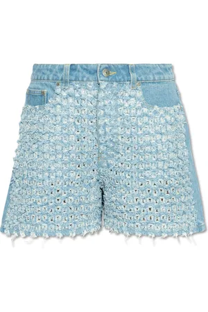 Stella McCartney Shorts, Dam, W27, Denim, High-waisted Denim Shorts