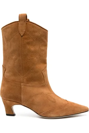 ERMANNO SCERVINO Skor, Dam, 39 EU, Läder, Eleganta Ankelboots för Kvinnor