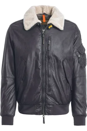 Parajumpers Jacka, Herr, L, Läder, Josh Läderbomberjacka