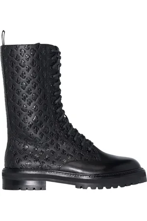 Jimmy Choo Skor, Dam, 37 EU, Läder, Cora Flat Boots