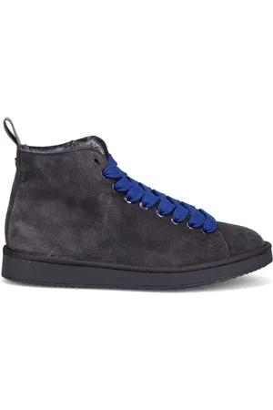 Panchic Skor, Herr, 40 EU, Läder, Grå Snörskor - Casual Stil