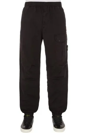 Stone Island Byxor, Herr, W32, Bomull, Supima Cotton Twill Stretch Jogger Pants