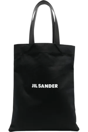 Jil Sander Väska, Herr, ONE Size, Bomull, Lyxig svart toteväska