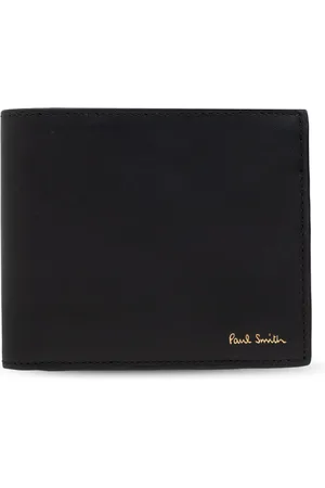 Paul Smith Accessoarer, Herr, ONE Size, Läder, Vikbar plånbok med logotyp