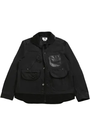 JUNYA WATANABE Jacka, Herr, M, Svart Lätt Jacka med Fickor