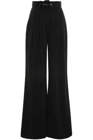 ZIMMERMANN Byxor, Dam, M, Mocka, Silk vida ben byxor
