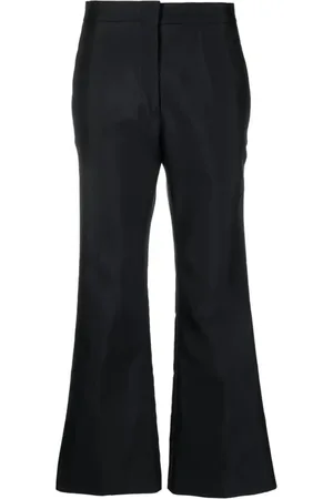 Jil Sander Byxor, Dam, S, Nylon, Eleganta Blå Byxor