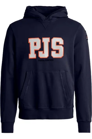 Parajumpers Sweatshirts & Hoodies, Herr, L, Bomull, Hoodie med PJS-tryck