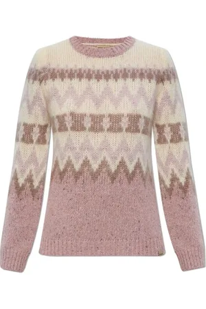 Woolrich Stickade tröjor & koftor, Dam, S, Fair Isle Ullblandad Tröja
