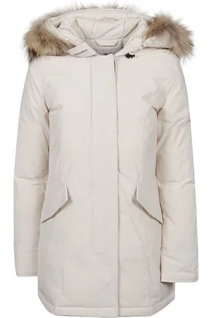 Woolrich Kappa, Dam, M, Polyester, Arctic Raccoon Parka