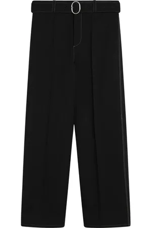 Jil Sander Byxor, Herr, M, Polyester, Bältesförsedda byxor