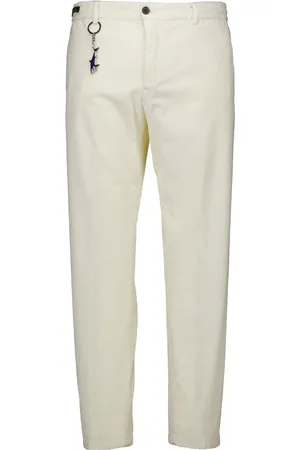 Paul & Shark Byxor, Herr, M, Bomull, Cream Pants