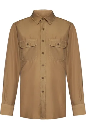 Tom Ford Skjorta, Herr, XL, Bomull, Skjorta med ficka och lång ärm