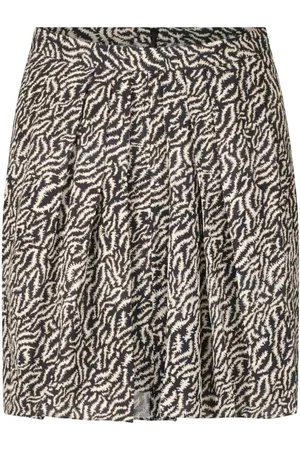 Isabel Marant Kjol, Dam, L, Pleated A-line Mini Skirt with Pockets