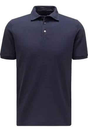 FEDELI Topp, Herr, 3Xl, Bomull, Kortärmad pikétröja
