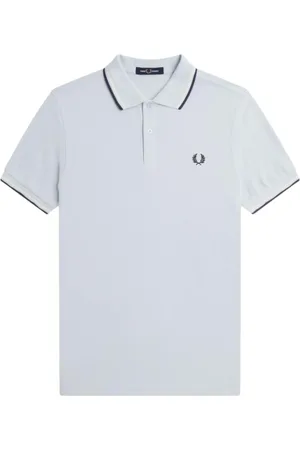 Fred Perry Topp, Herr, M, Bomull, Ikonisk Polo Skjorta med Laurel Logo