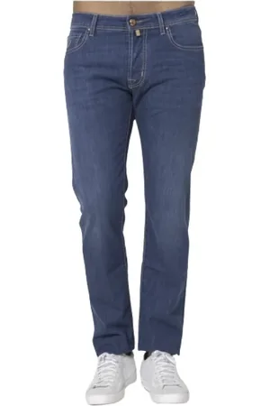 Jacob Cohen Jeans, Herr, W36, Denim, Bard Slim-fit Jeans