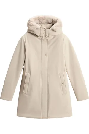 Woolrich Kappa, Dam, S, Polyester, Stilren Oxford Tan Parka
