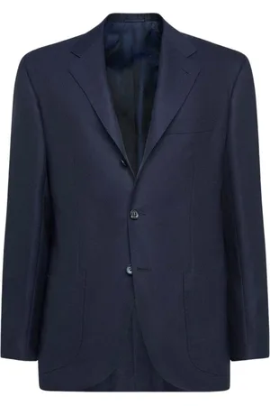 Kiton Jacka, Herr, M, Kashmir, Marinblå Kashmirjacka