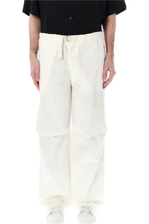 Jil Sander Byxor, Herr, S, Bomull, Egg Shell Cargo Pants