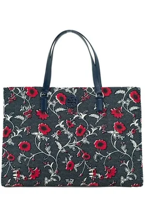 Tory Burch Väska, Dam, ONE Size, Läder, Retro Batikmönstrad axelväska