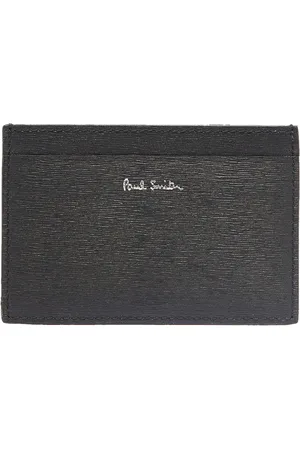 Paul Smith Accessoarer, Herr, ONE Size, Läder, Korthållare i strånarvspräglat läder