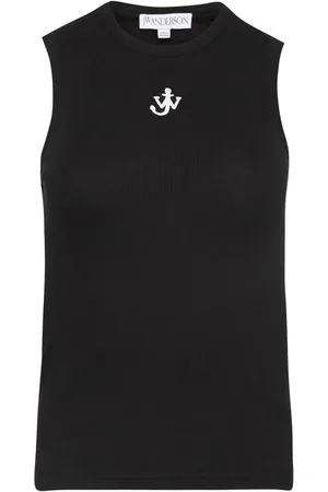 J.W.Anderson Topp, Dam, XS, Bomull, Anchor Logo Tank Top