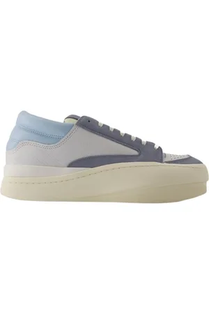 Y-3 Skor, Herr, 42 1/2 EU, Läder, Låga sneakers i läder