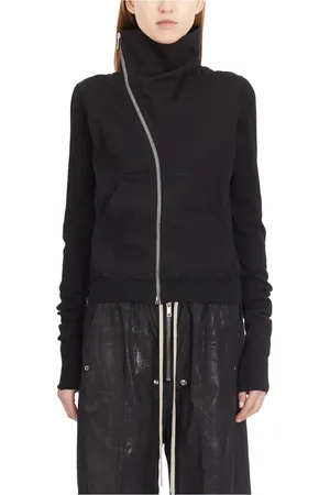 Rick Owens Sweatshirts & Hoodies, Dam, M, Berg Svart Sweatshirt